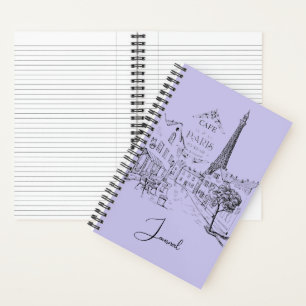 Paris Café Journal Notizbuch
