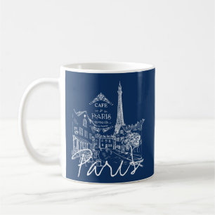 Paris Café Kaffeetasse