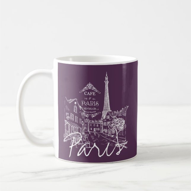 Paris Café  Kaffeetasse (Links)