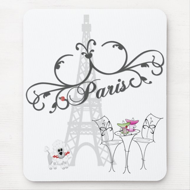 Paris Cafe Mousepad (Vorne)