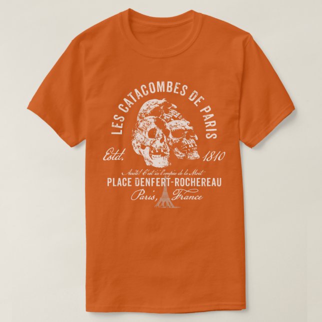 Paris Catacombs T-Shirt (Design vorne)