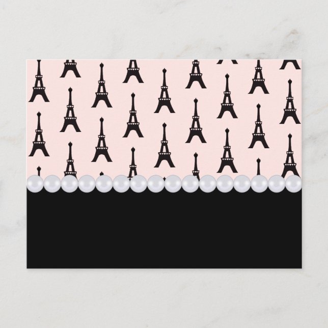 Paris Chic Postcards Postkarte (Vorderseite)
