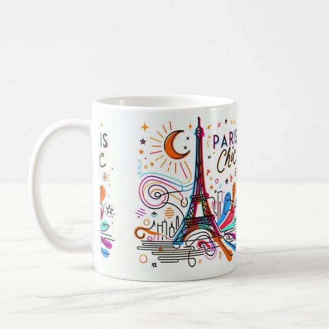 Paris Chic Vibes #3 Kaffeetasse (Links)