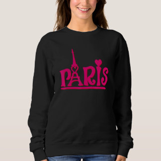 Paris City France Souvenirgeschenk für Damen Sweatshirt