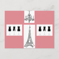 Paris City of Light Eiffel Tower Französische Post