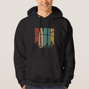 Paris City Skyline Hoodie