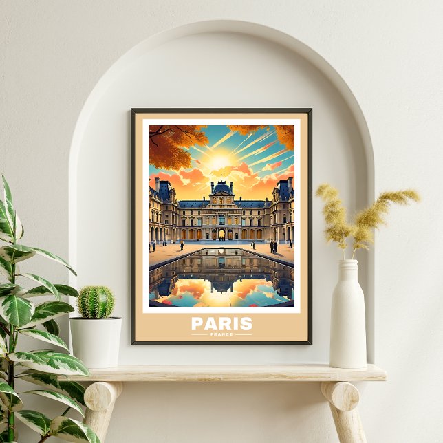 Paris Cityscape - Poster des monuments emblématiqu (Créateur téléchargé)