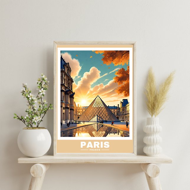 Paris Cityscape - Poster des monuments emblématiqu (Créateur téléchargé)