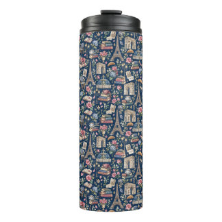 Paris Dark Icons Chic Design Thermosbecher