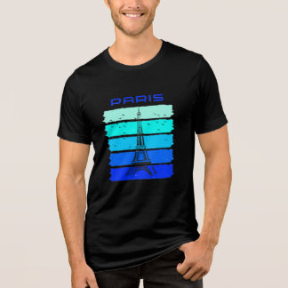 Paris Der Eiffelturm Tri-Blend Shirt