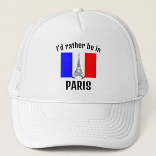 Paris Design Hat Truckerkappe
