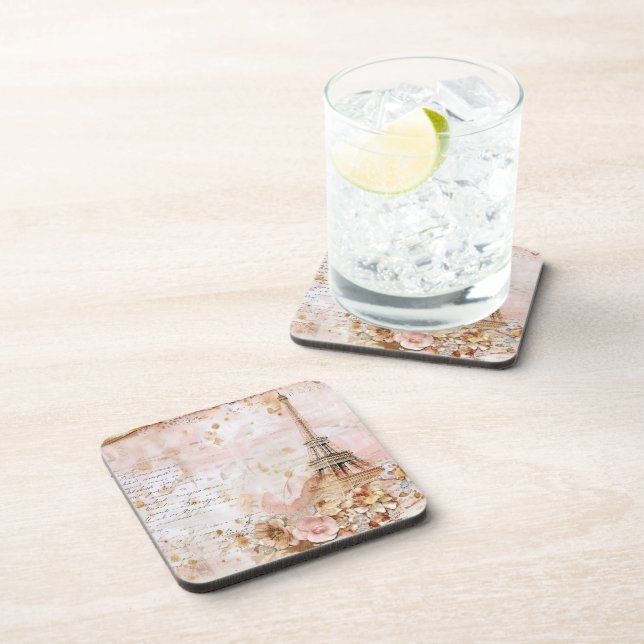Paris Dessous de verre en plastique (Côté Droit)