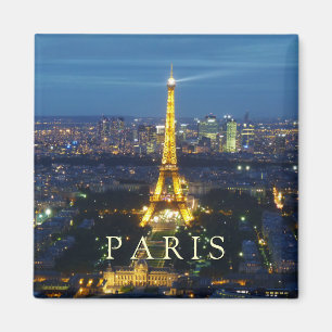 Paris durch Nachtmagneten Magnet