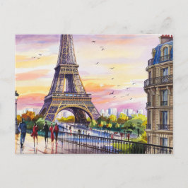 Paris Eifel #1 Postkarte
