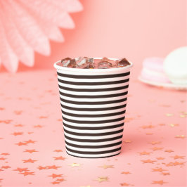 Paris Eiffel in der Liebe French Café Baby Shower Pappbecher