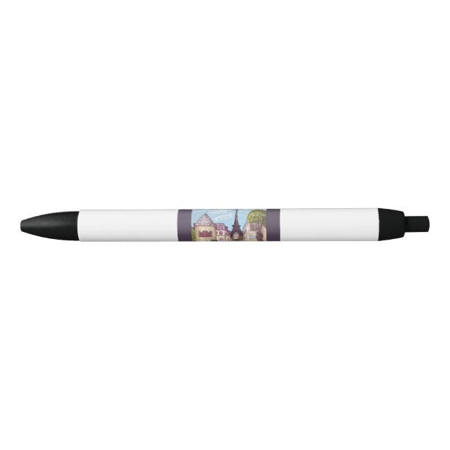 Paris Eiffel Inspiriert Art Pen Kugelschreiber (Vorderseite)