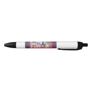 Paris Eiffel Inspiriert Pointillist Art Pen Kugelschreiber