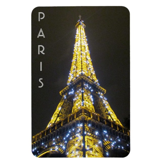 Paris eiffel Nächte Magnet (Vertikal)