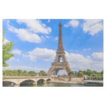 Paris, Eiffel Tower and river Seine, France.