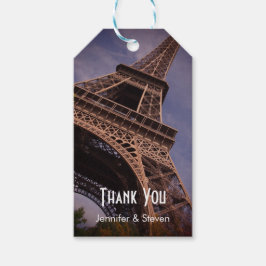 Paris Eiffel Tower Bekanntes Foto für Sehenswürdig Geschenkanhänger