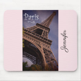 Paris Eiffel Tower Berühmtes Foto für Sehenswürdig Mousepad