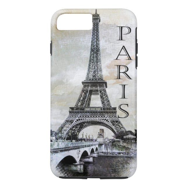 Paris Eiffel Tower Case-Mate iPhone Hülle (Rückseite)