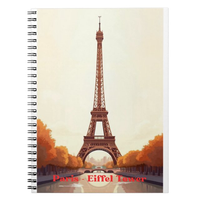 Paris Eiffel Tower Cornhole– France Travel Design. Notizblock (Vorderseite)