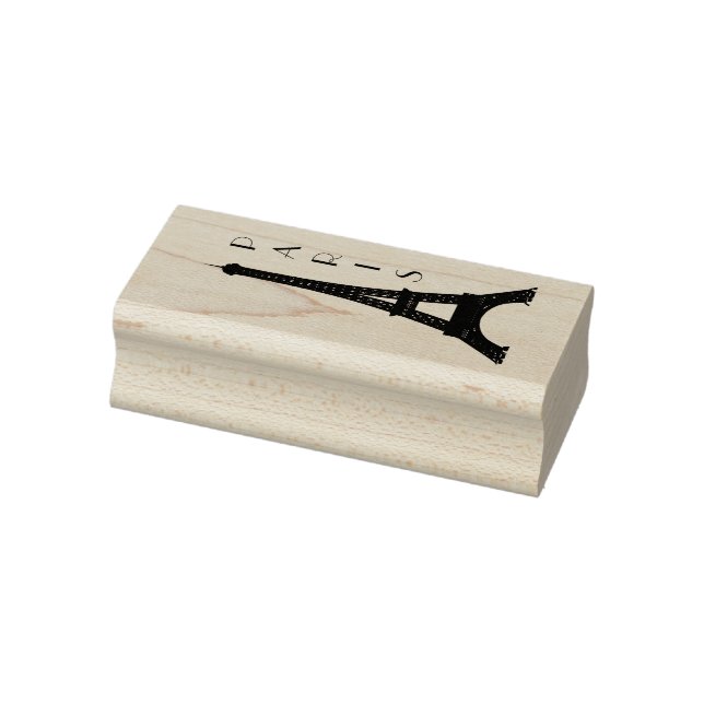 Paris Eiffel Tower Gummistempel (Stempel)