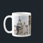 Paris Eiffel Tower Honeymoon Foto Collage Tasse<br><div class="desc">Die Entscheidung über einen Hochzeitsort kann eine gewaltige Aufgabe sein: Sie haben got sicherzustellen, dass es viel Platz im Innen- und Außenbereich für diese wichtigen Fotografien gibt. Aber wenn Sie einen Ort im Sinn got haben, oder Sie nichts anderes haben, als die Erinnerungen des Veranstaltungsortes, den Sie gewählt haben, dann...</div>
