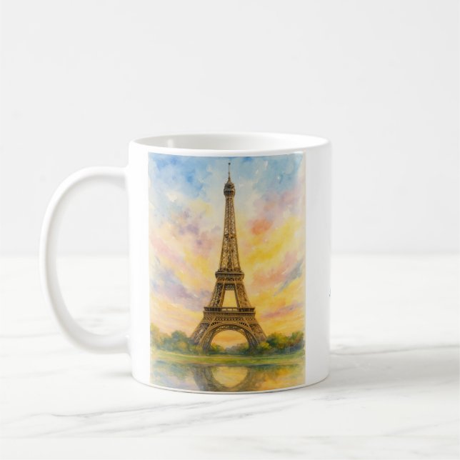Paris Eiffel Tower Kaffeetasse (Links)