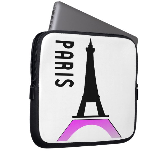 Paris Eiffel Tower Laptopschutzhülle (Vorne Rechts)