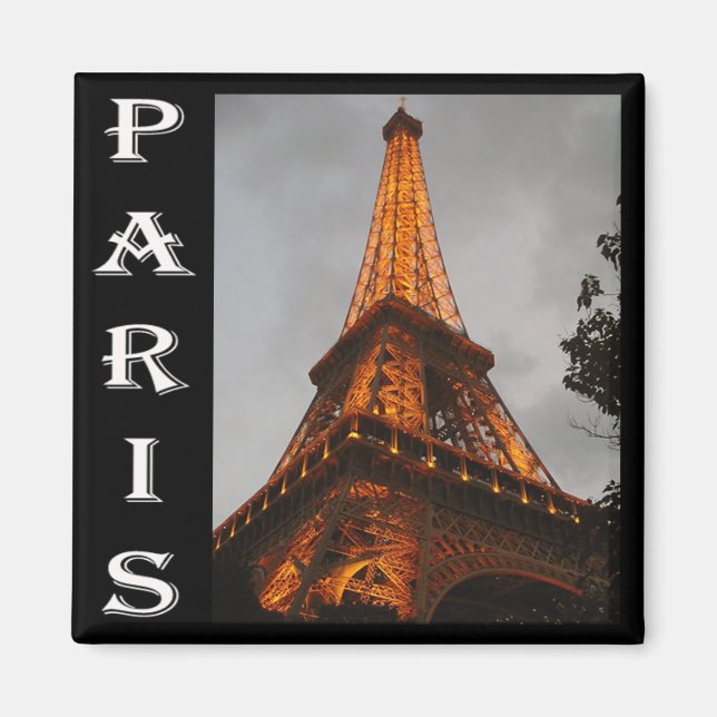 Paris Eiffel Tower Magnet (Vorne)