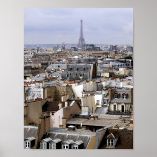 Paris Eiffel Tower Poster