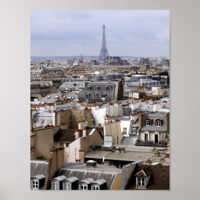 Paris Eiffel Tower Poster (Vorne)
