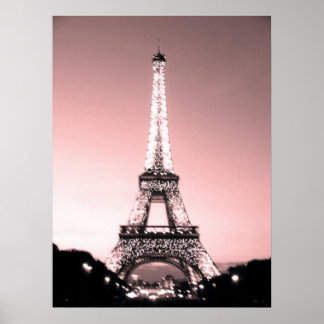 Paris Eiffel Tower Poster