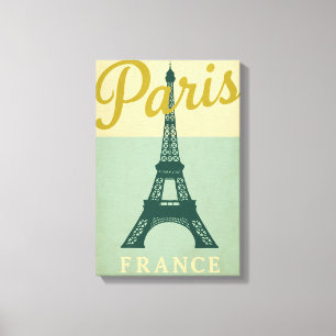 Paris Eiffel Tower Poster Leinwand Kunst, Dichtung