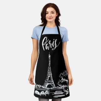 Paris Eiffel Tower Schürze