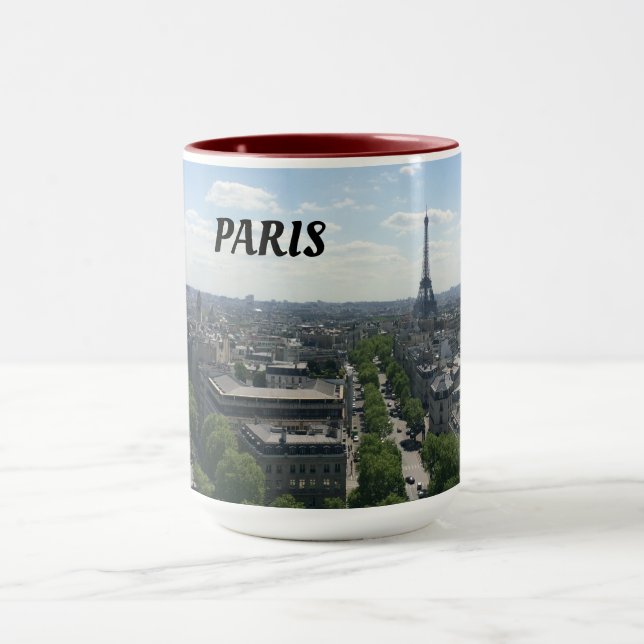 Paris Eiffel Tower Tasse (Zentrum)