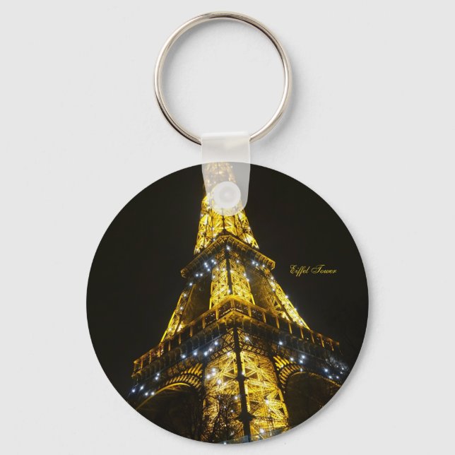 Paris. Eiffel Tower.  Tote Bag Schlüsselanhänger (Vorderseite)