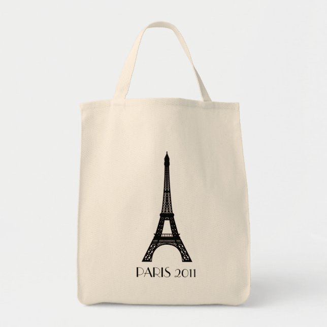 Paris Eiffel Tower Tragetasche (Vorne)