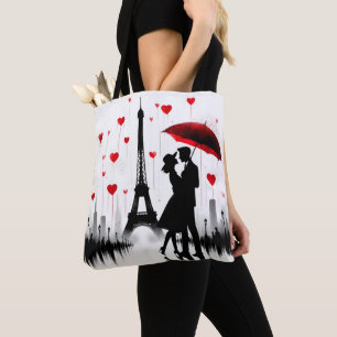 Paris Eiffel Tower Valentines Tasche