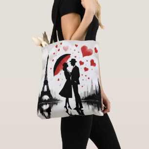 Paris Eiffel Tower Valentines Tasche