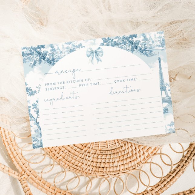 Paris Eiffel Turm Dusty Blue Brautparty Rezept (Von Creator hochgeladen)