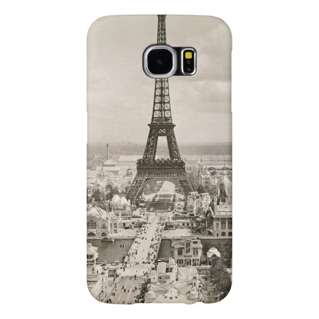 Paris: Eiffelturm, 1900 Case-Mate Samsung Galaxy Hülle (Rückseite)