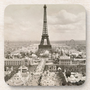 Paris: Eiffelturm, 1900 Getränkeuntersetzer