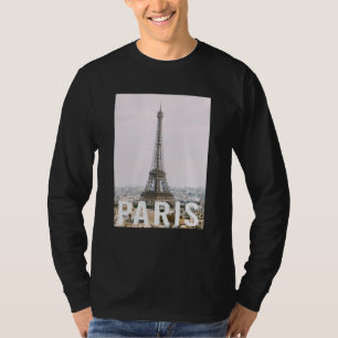 Paris Eiffelturm Ästhetisches Design Klassisch T-Shirt
