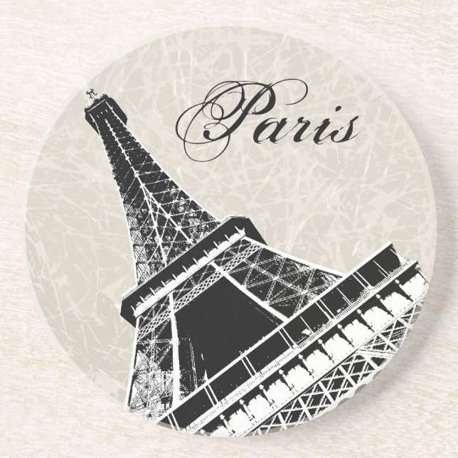 Paris, Eiffelturm-Coaster Getränkeuntersetzer (Vorne)