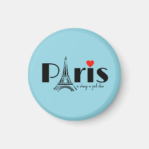 Paris Eiffelturm Design Magnet