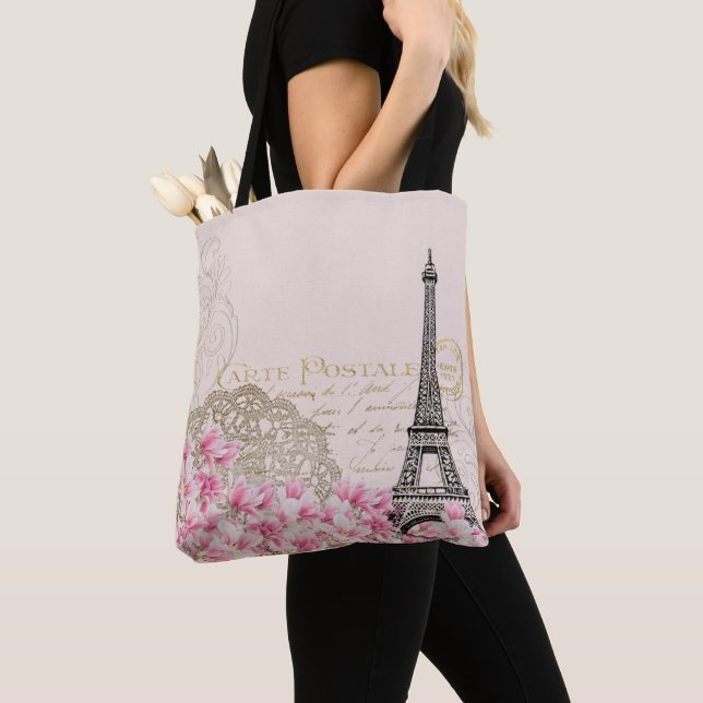 Paris Eiffelturm Frankreich, französische Vintage Tasche (Von Nahem)