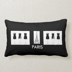 Paris-Eiffelturm-französisches Mode-Thema-Kissen Lendenkissen